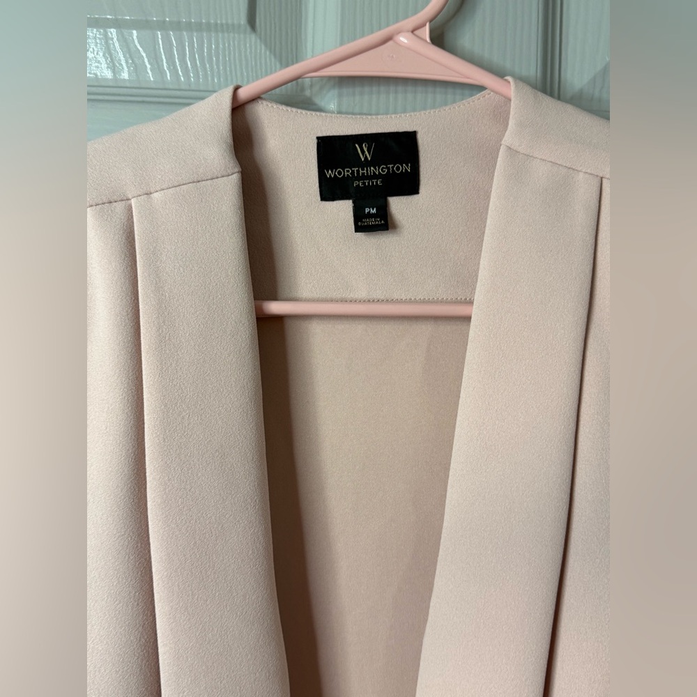 Worthington Petite Medium Pink Blazer - Picture 10 of 12